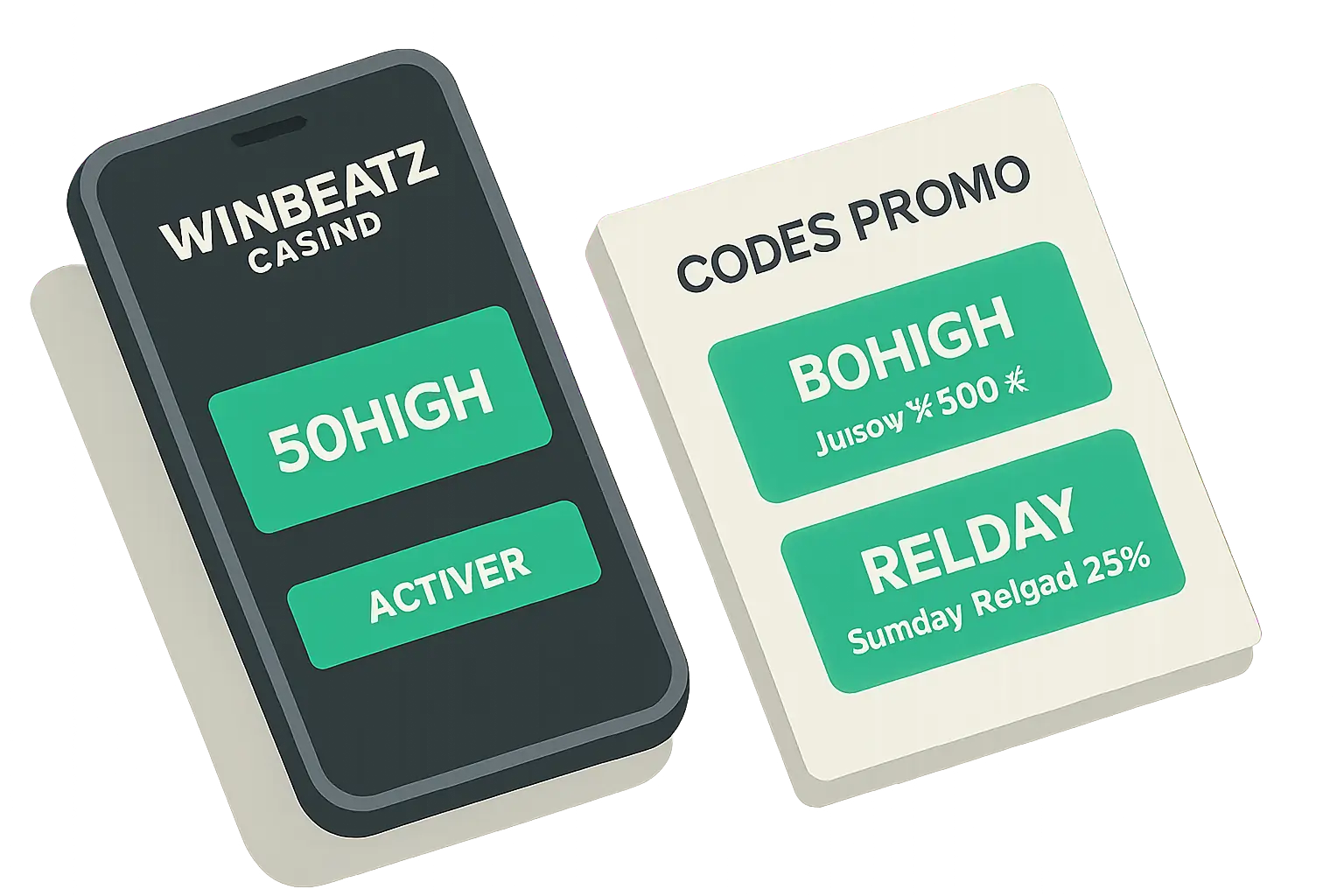 Code bonus Winbeatz visual guide for Winbeatz Casino